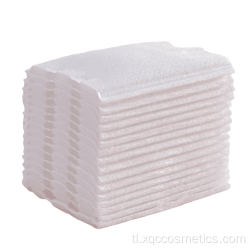 Cosmetic cotton pad para sa pangangalaga sa balat